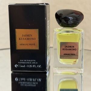 Armani/Privé Jasmin Kusamono Eau de Toilette Deluxe Mini 7.5ml (Unisex) NIB